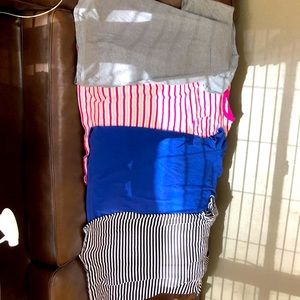 Bundle of 4 below the knee size M 8/10 tshirt dresses